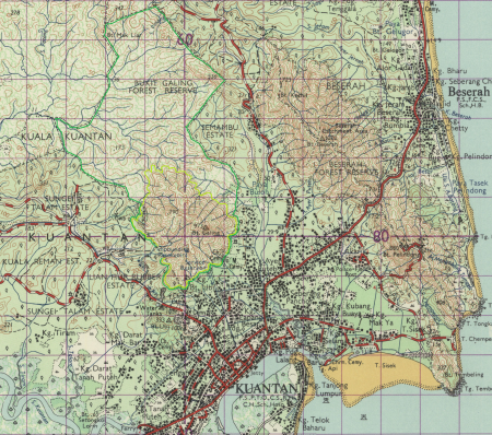 Peta Bukit Galing 1963
